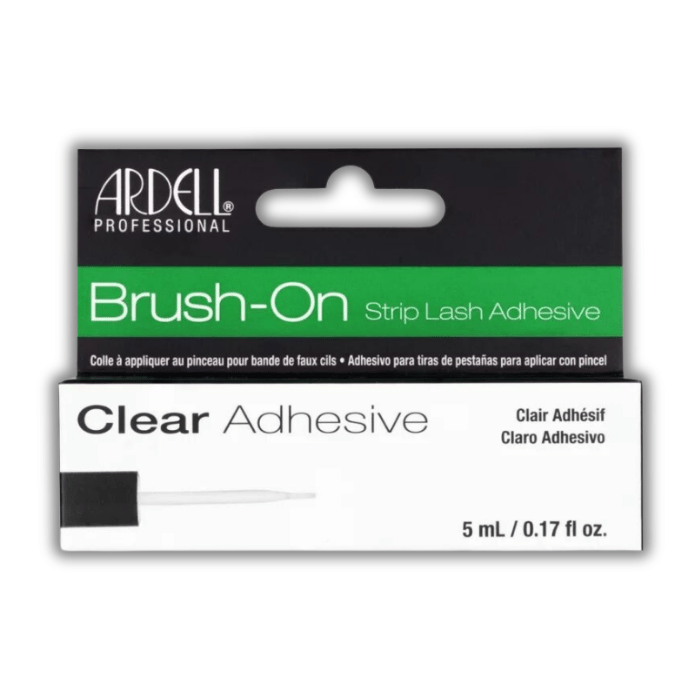 Ardell Professional Lash Grip Dark Brush on Eye Lash Adhesive, 0.18 Oz
