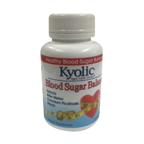 Kyolic Aged Garlic Extract Blood Sugar Balance Capsules - 100 Ea