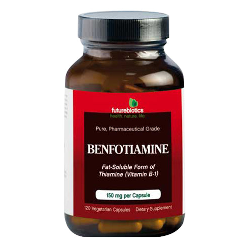 Futurebiotics Benfotiamine Fat Soluble Form of Thiamin Capsules 120Ea