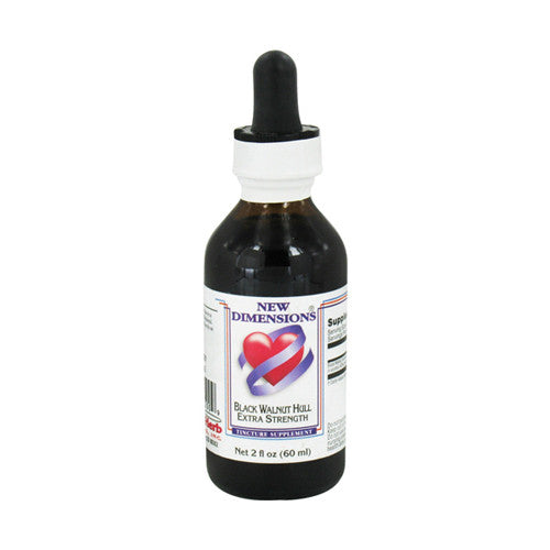 Kroeger Herb Black Walnut Hull Extract, Tincture Supplement - 2 Oz