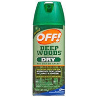 Off Deep Woods Dry Aerosol Spray - 4 Oz