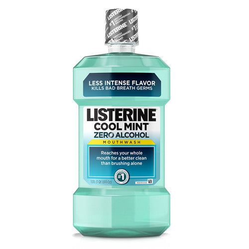 Listerine Zero Mouthwash Alcohol Free, Clean Mint - 1 Ltr