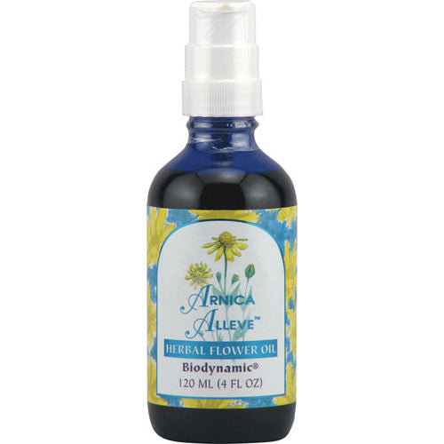 Flower Essence Herbal Flower Oil, Arnica Allay, Pump Top - 4 Oz
