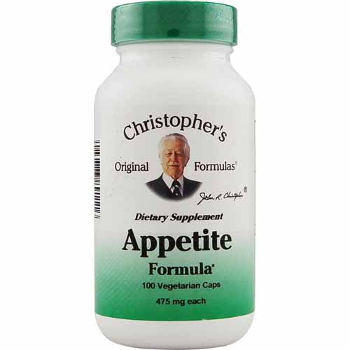 Dr. Christophers Appetite Formula Capsules 475 Mg, 100 Ea