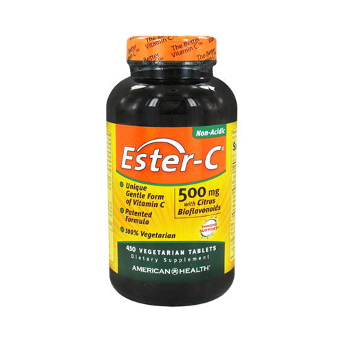 American Health Ester C 500mg with Citrus Bioflavonoids Capsules 450Ea