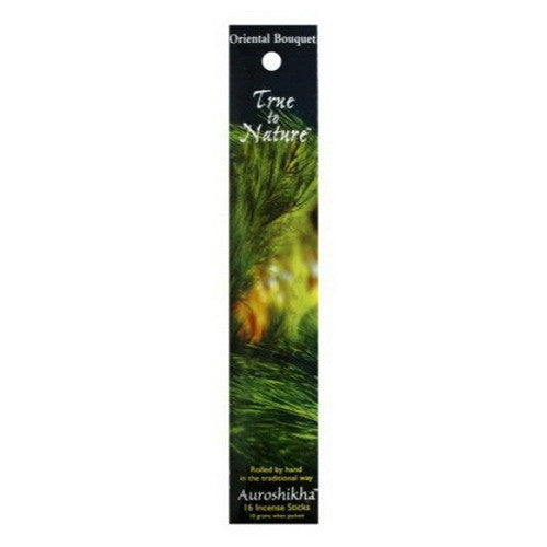 Auroshikha True To Nature Oriental Bouquet Incense Sticks - 10 Gm