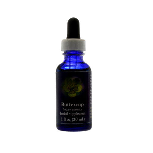 Flower Essence Buttercup Herbal Supplement Dropper - 0.25 Oz