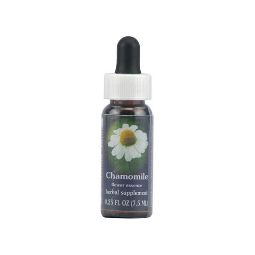 Flower Essence Chamomile Herbal Supplement Dropper - 0.25 Oz