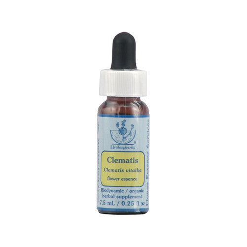 Flower Essence Clematis Herbal Supplement Dropper - 0.25 Oz