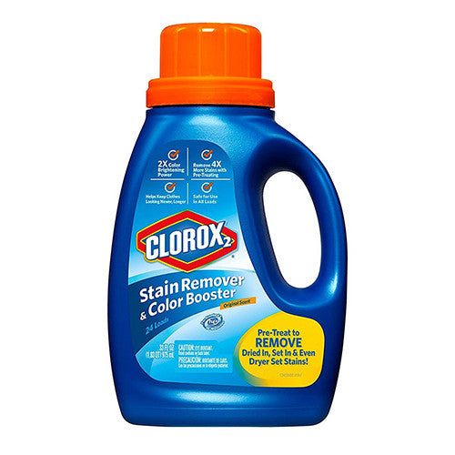 Clorox 2X Ultra Stain Fighter And Color Booster Bleach, Regular Concentrated - 33 Oz, 6 Ea