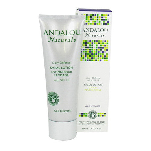 Andalou Naturals Daily Defence Facial Lotion With Spf 18 - 2.7 Oz