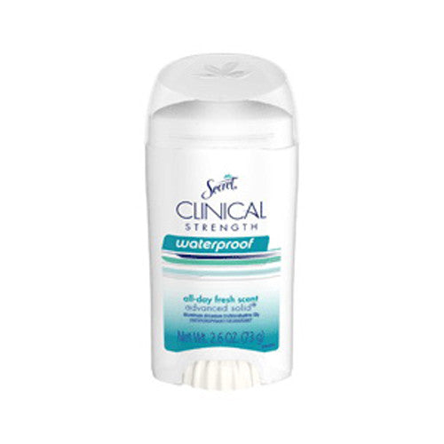 Secret Clinical Strength Waterproof Advanced Solid Scent - 2.6 Oz