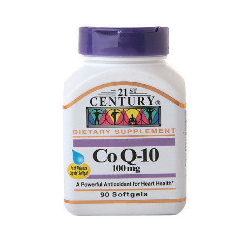 21St Century Coq10 100 Mg Softgels - 90 Ea