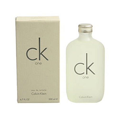 Calvin Klein CK One Eau De Toilette Spray Light Citrus Aromatic Fragrance 6.7Oz (200ml)