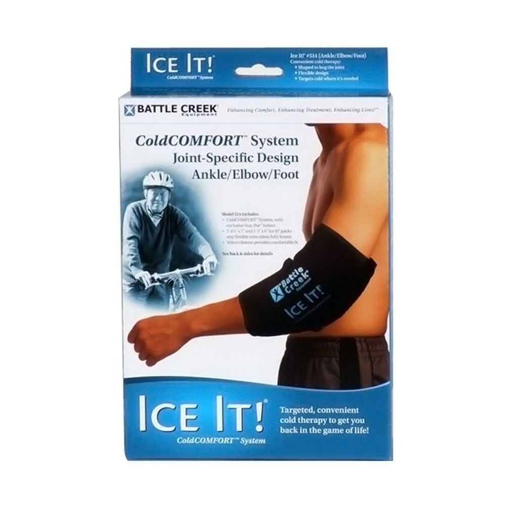 Ice It Max Comfort Hot and Cold Therapy System for Ankle Elbow Foot 10.5 X 13 Inches 1Ea