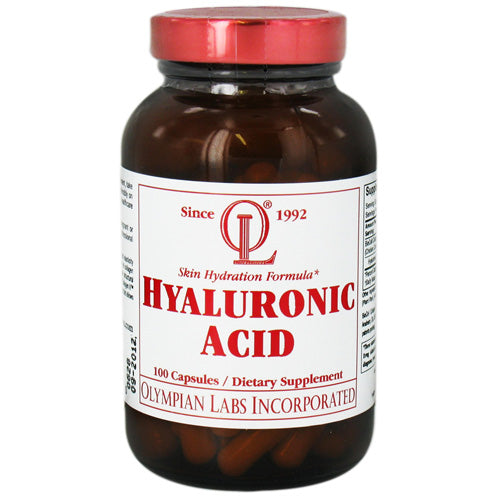 Olympian Labs Hyaluronic Acid Capsules For Skin Hydration - 100 Ea
