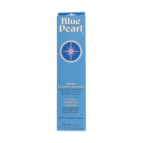Blue Pearl Classic Imported Incense Jumbo Classic Champa - 3.5 Oz