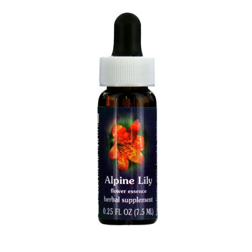 Alpine Lily Herbal Supplement Dropper By Flower Essence - 0.25 Oz