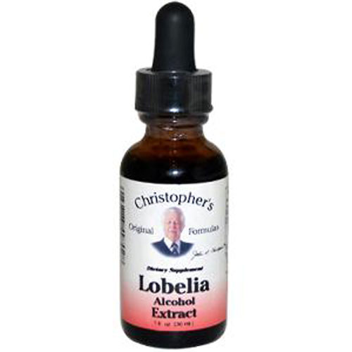 Dr Christopher Original Formula Lobelia Herb Alcohol Extract Dietary Supplement 1Oz (30ml)