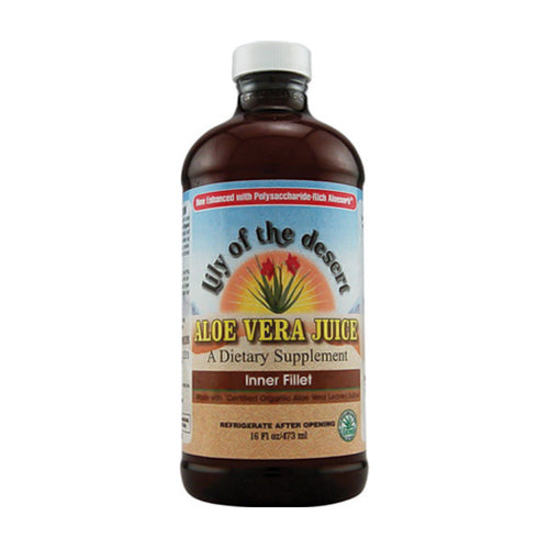Lily Of The Desert Organic Aloe Vera Juice Inner Fillet - 16 Oz