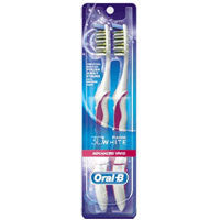 Oral-B Pulsar 3D White Advanced Vivid Toothbrush, 35 Soft - 2 Ea