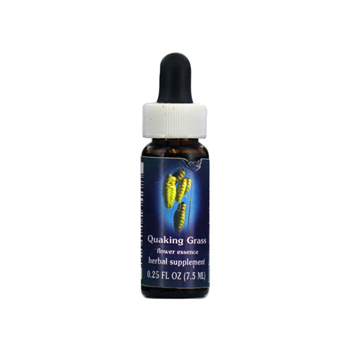Flower Essence Quaking Grass Herbal Supplement Dropper - 0.25 Oz