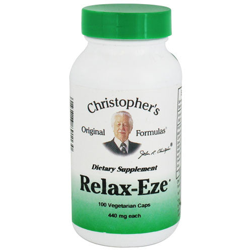 Dr. Christophers Relax-Eze Formula 440 Mg Capsules, 100 Ea