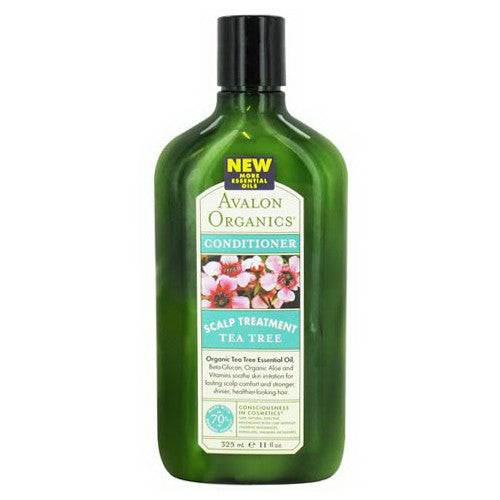 Avalon Organics Scalp Treatment Tea Tree Hair Conditioner - 11 Oz