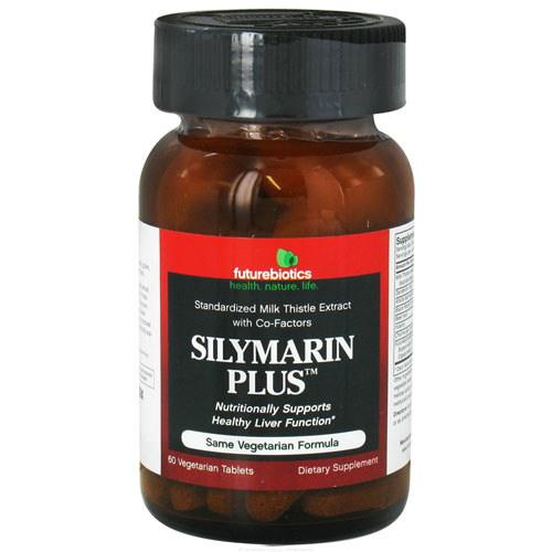 Futurebiotics Silymarin Plus Support Healthy Liver Function Vegetarian Tablets 60Ea