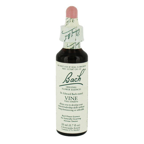 Bach Original Flower Essences For Naturally Occurring Nervous Tension, Vine, 20 Ml