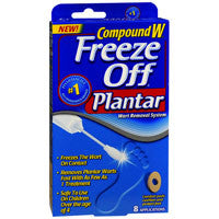 Compound W Freeze Off Plantar Wart Removal System Disposable Applicators - 8 Ea