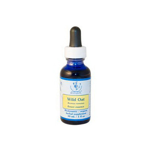 Wild Oat Herbal Supplement Dropper By Flower Essence - 1 Oz
