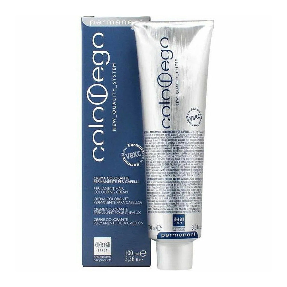Ever Ego Permanent Hair Colouring Cream, 9/13 Very Light Blonde Ash Golden, 3.38 Oz