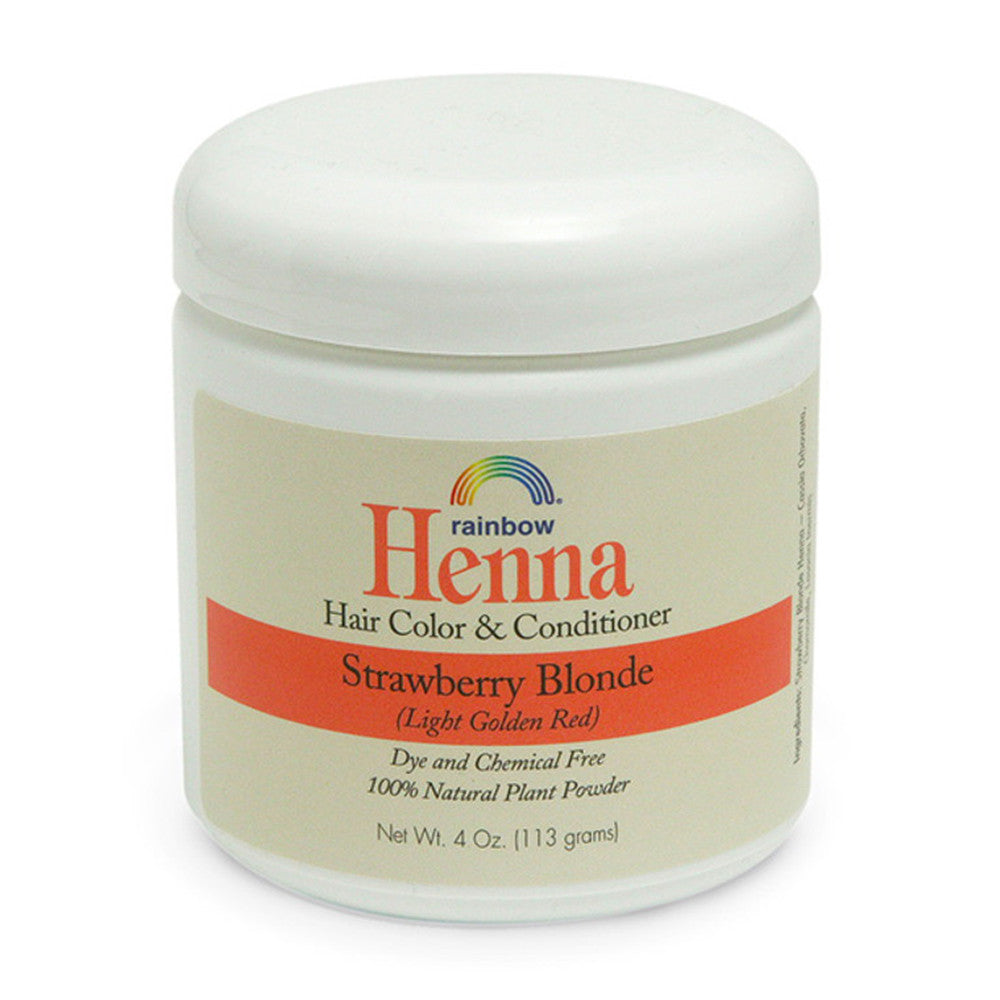 Rainbow Research Henna Strawberry Blonde Hair Color and Conditioner, 4 Oz