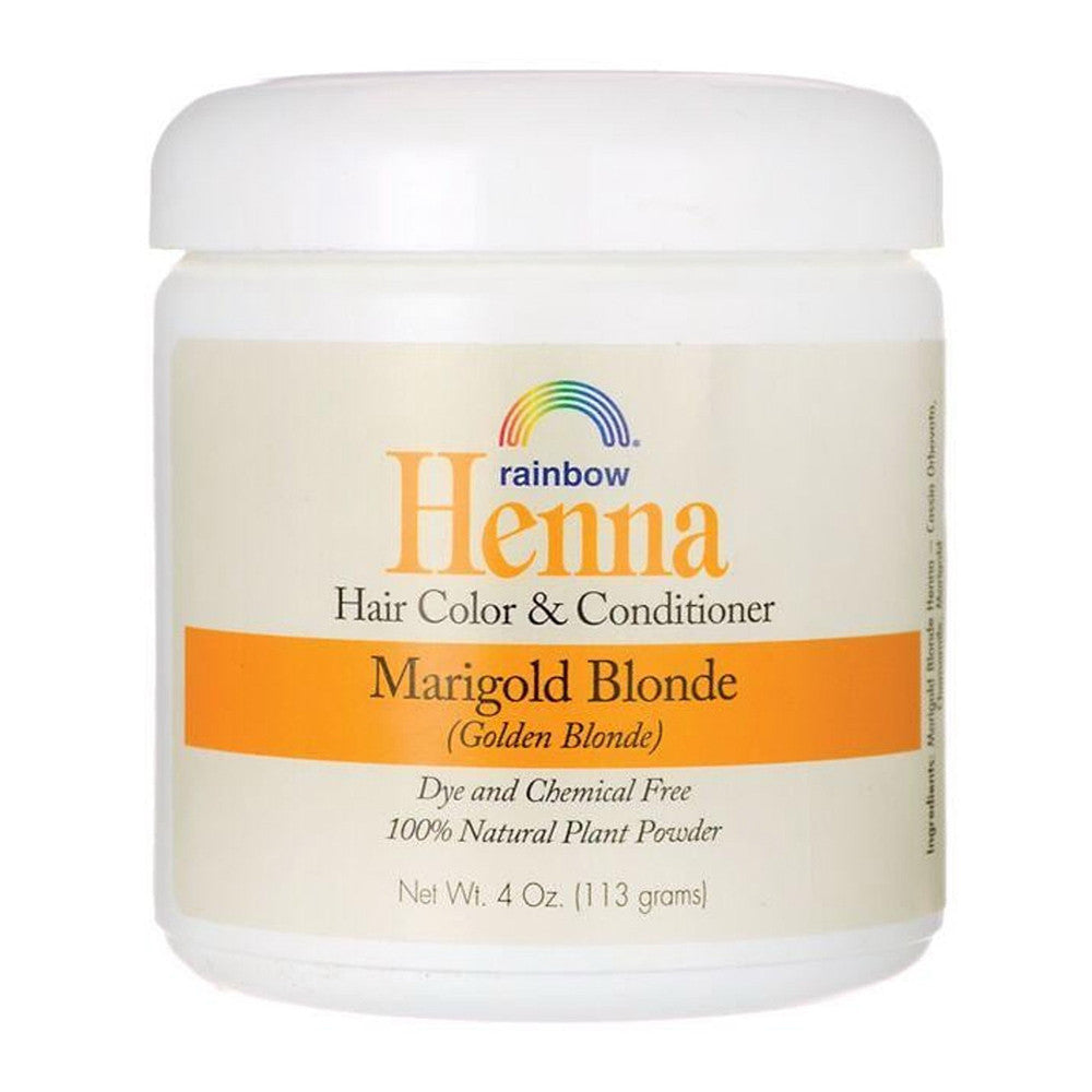Rainbow Research Henna Hair Color And Conditioner, Marigold Blonde, 4 Oz