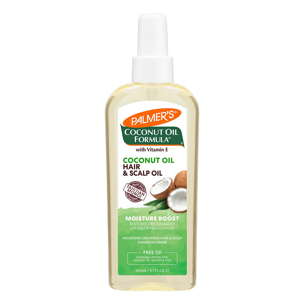 Palmers Coconut Oil Formula Moisture Boost Hair and Scalp Oil, 5.1 Oz
