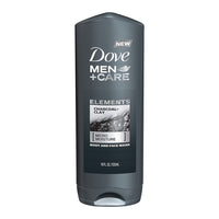Dove Men Plus Care Body And Face Wash, Charcoal and Clay, 18 Oz