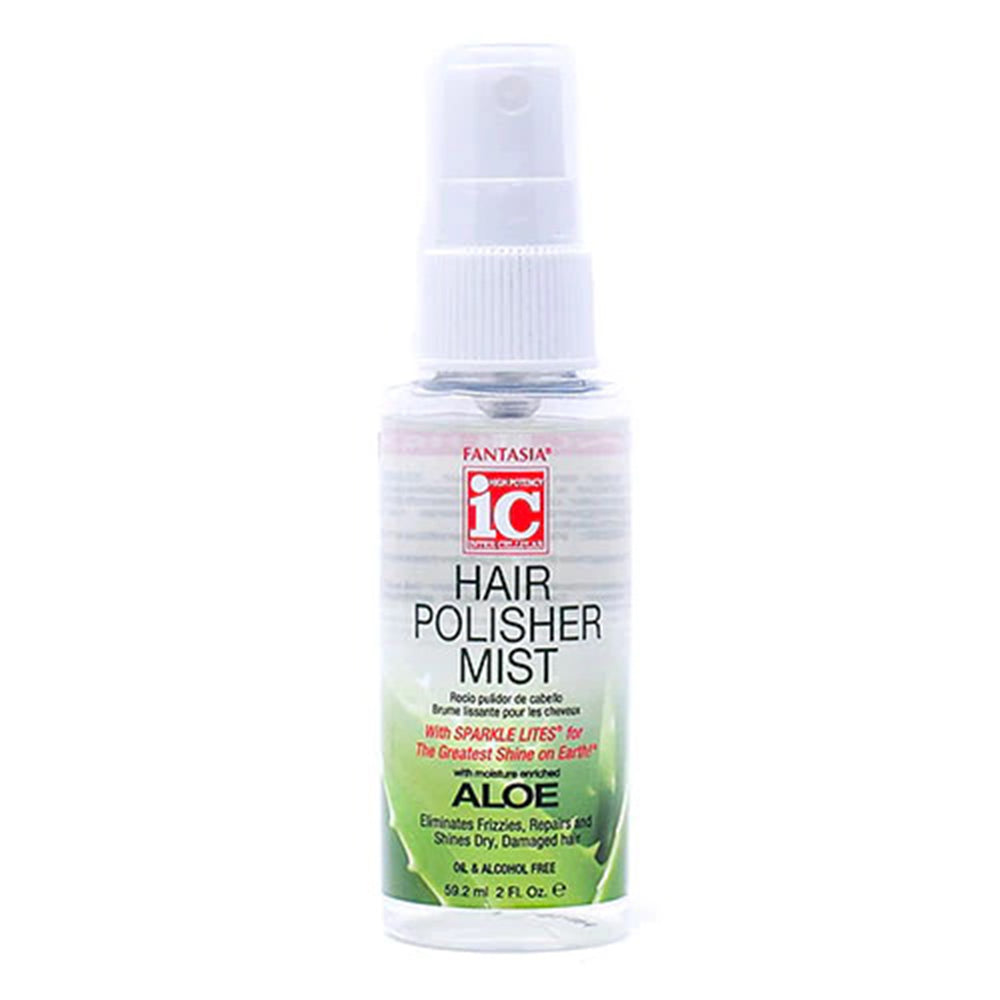 Fantasia IC Hair Polisher Mist for Shine Frizz Control and Manageability 2Oz (59.2ml)
