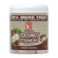 Fantasia IC Hair Polisher Coconut Styling Gel, 20 Oz