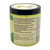 Fantasia Naturals Avocado Cilantro Hair Styling Gel, 20 Oz