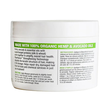 Fantasia Leaf Legacy Organic Hemp and Avocado Hair Masque, 8 Oz