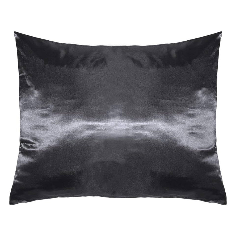 Betty Dain Standard Satin Pillow Case, Black, 1 Ea