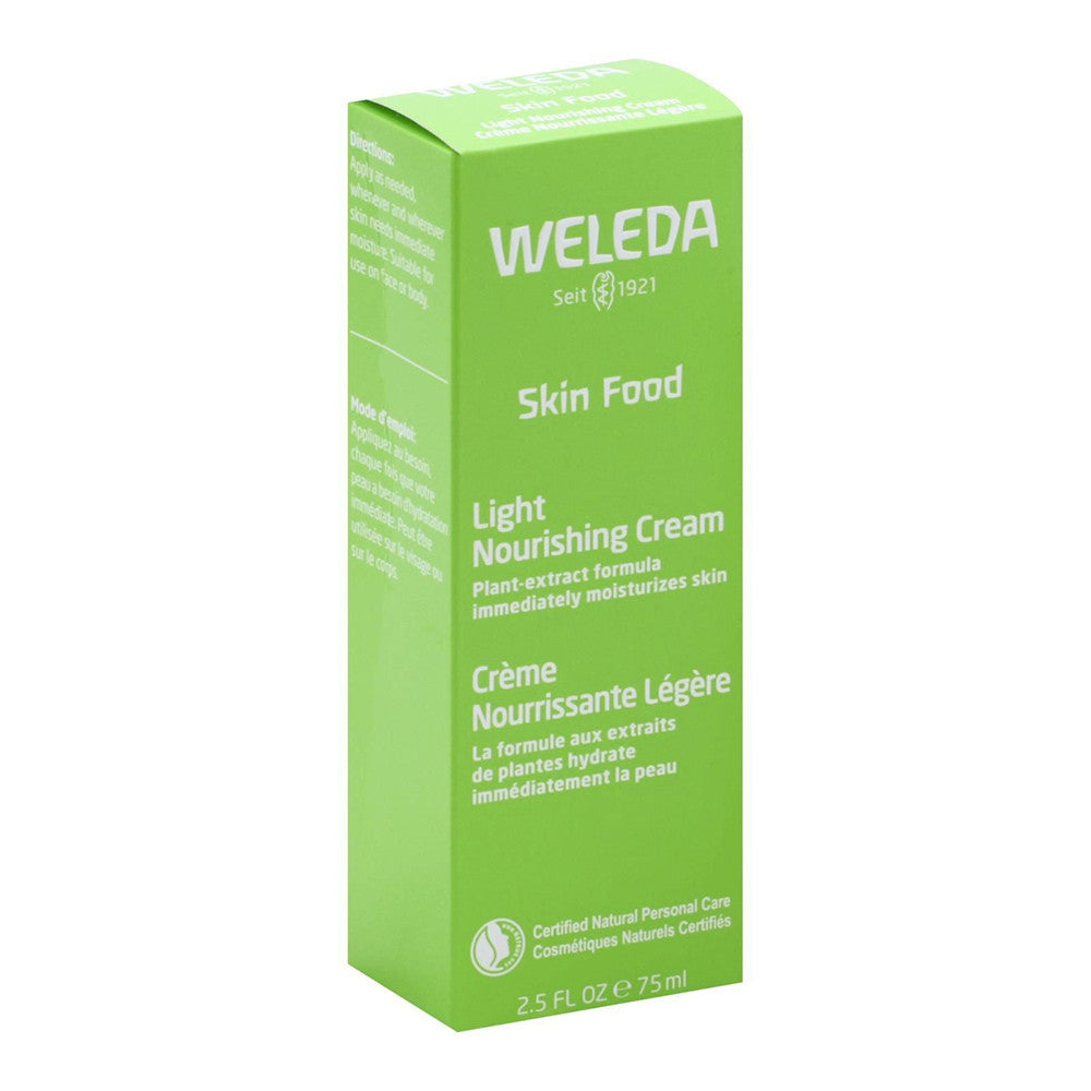 Weleda Skin Food Light Nourishing Cream Body Lotion, 2.5 Oz