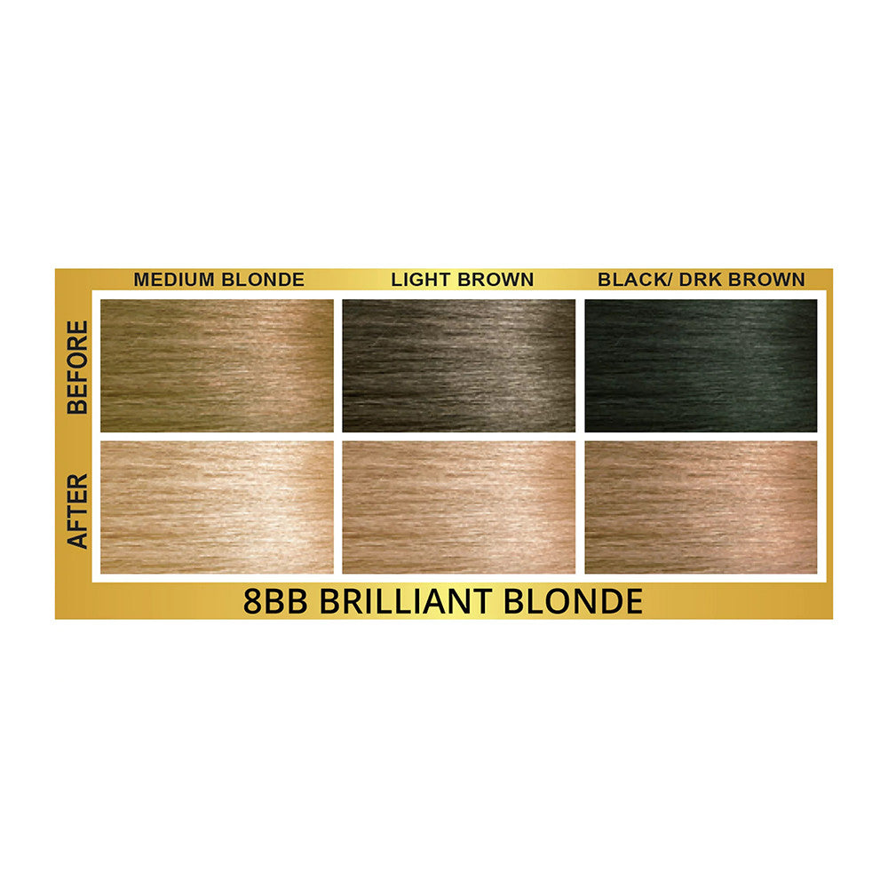 Bigen Women Easy Color High Lift Lightener Hair Color, 8BB Brilliant Blonde, 1 Ea