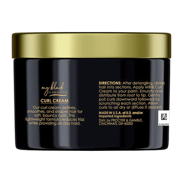 My Black Is Beautiful Sulfate Free Curl Cream, 7.6 Oz