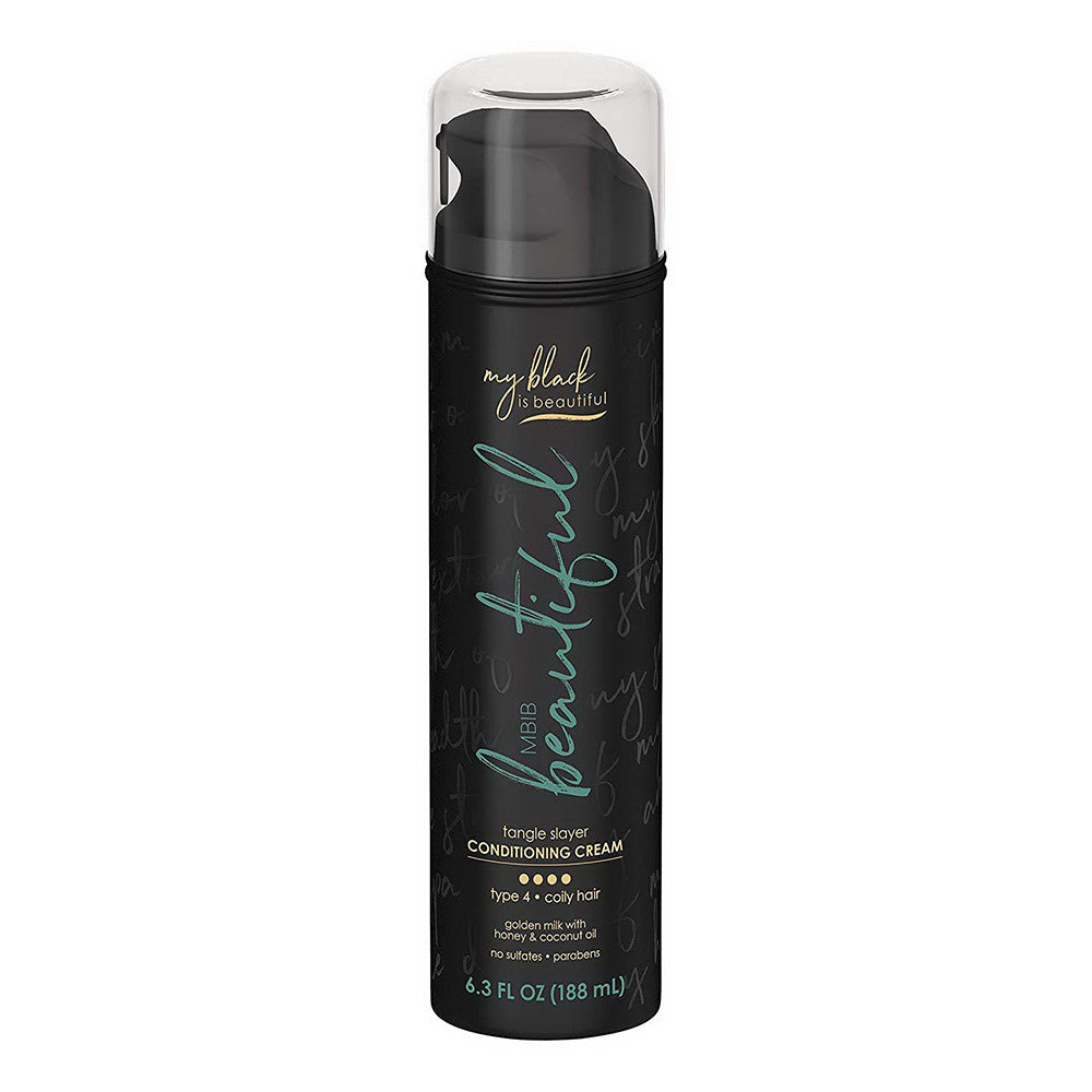 My Black Is Beautiful Type 4 Tangle Slayer Conditioning Cream for Curly Hair, 6.3 Oz