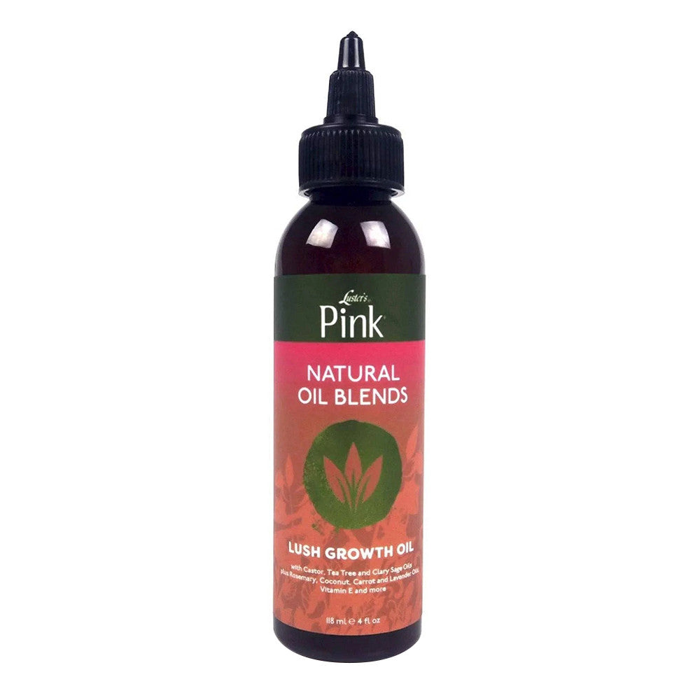 Lusters Pink Natural Oil Blends Lush Growth Oil, 4 Oz