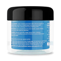 Kaniz Wonder Edge Strong Hold Water Based Pomade with Argan Oil, Blueberry, 4 Oz