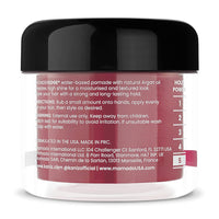Kaniz Wonder Edge Strong Hold Water Based Pomade with Argan Oil, Cherry, 4 Oz