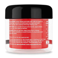 Kaniz Wonder Edge Strong Hold Water Based Pomade with Argan Oil, Strawberry, 4 Oz